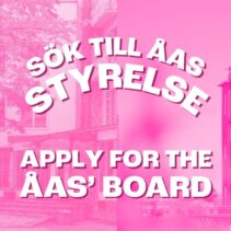 Banner ljusröd bild på kåren och havtornen sök till styrelsen