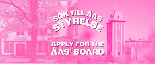Banner ljusröd bild på kåren och havtornen sök till styrelsen
