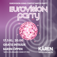 Eurovision party på Kåren reklam