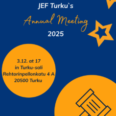 JEF Turku's Annual Meeting