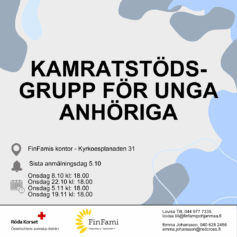Kamratstödsgrupp reklambild