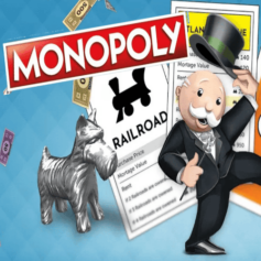 Bild på Monopoly-spelet