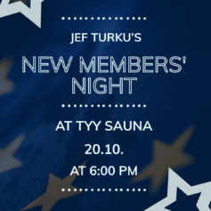 New members night JEF Turku