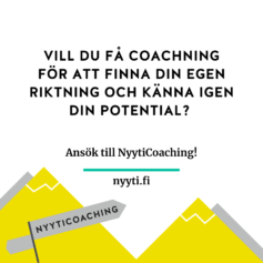 Reklambild för nyyti coaching