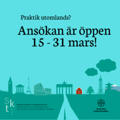 Grafisk bild på olika europeiska sevärdheter