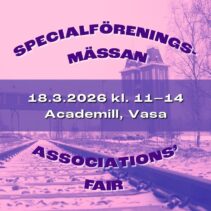 Specialföreningsmässa 2026 Vasa reklam