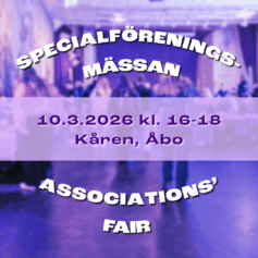 Specialföreningsmässa Åbo 2026 reklambild