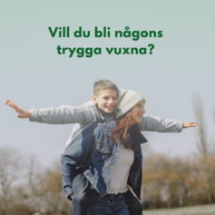 Stödpersonsutbildning reklam