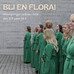 bli en flora reklambild