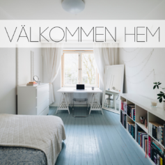 välkommen hem kvadrat