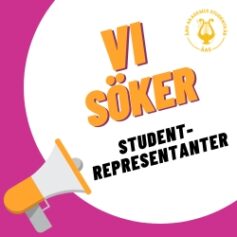 vi soker studentrepresentanter