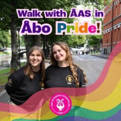 walk with åas in åbo pride
